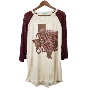 New! Southern Grace College Station Tee - 2XL